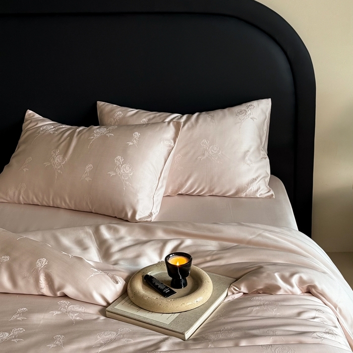 91家纺网 家纺一手货源 找家纺 （总）FORTWO2025新款60支兰精天丝浮雕提花四件套		