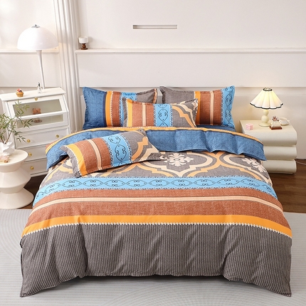 91家纺网 家纺一手货源 找家纺 （总）北部居 2025新款加厚印花四件套