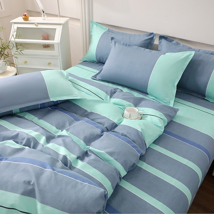 91家纺网 家纺一手货源 找家纺 北部居 2025新款加厚化纤四件套