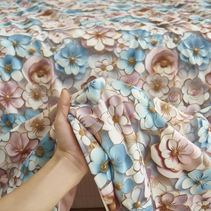 91家纺网 家纺一手货源 找家纺 子由家居 2025新款5D凉感大豆夏被 5D-石榴花