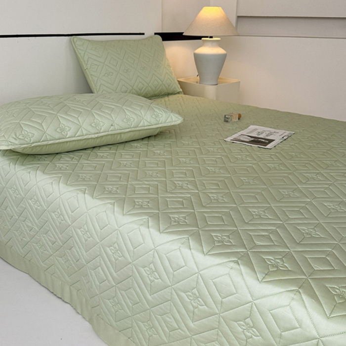 91家纺网 家纺一手货源 找家纺 （总）云雀  2025新款舒适莱赛尔天丝夹棉床盖