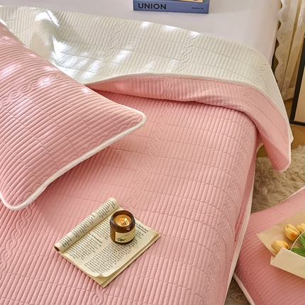 91家纺网 家纺一手货源 找家纺 （总）X猫先生 2025新款全棉纯色床盖全棉床盖糖果系列