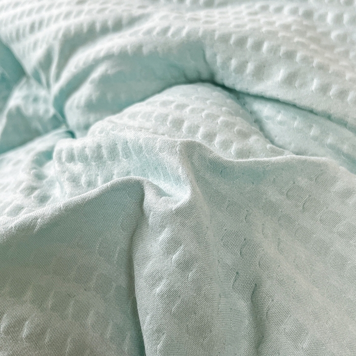 91家纺网 家纺一手货源 找家纺 （总）百花王2025新款泡泡棉纯色简约升级款大豆被子被芯