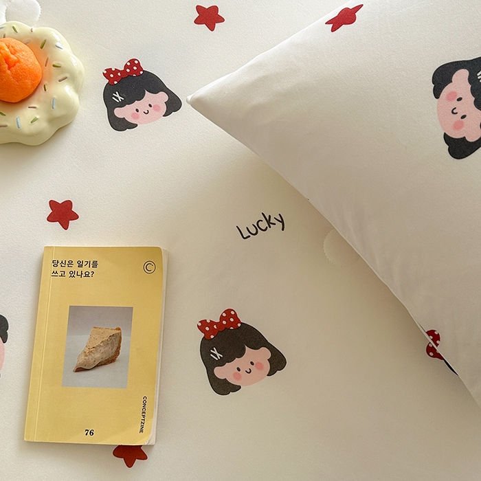 91家纺网 家纺一手货源 找家纺 麦伦家居 2025新款云柔针织棉大豆夏凉被 蝴蝶结女孩