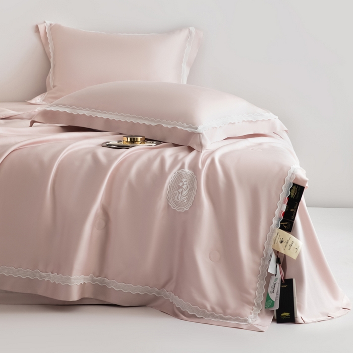 91家纺网 家纺一手货源 找家纺 （总）桂雅居2025新款80支进口莱赛尔双丝夏被-达芙妮