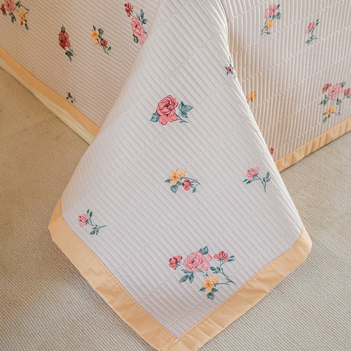 91家纺网 家纺一手货源 找家纺 （总）晨晨家纺2025新款双面全棉夏被四件套