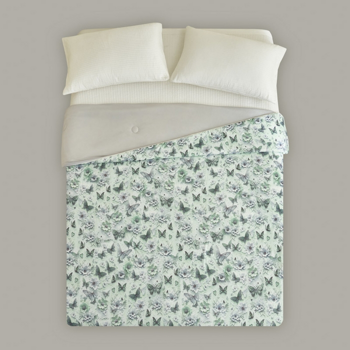 91家纺网 家纺一手货源 找家纺 子由家居 2025新款5D凉感大豆夏被 5D-蝴蝶纷飞