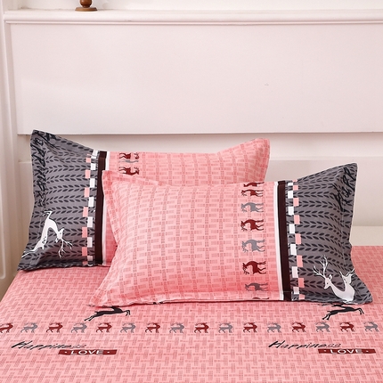 91家纺网 家纺一手货源 找家纺 （总）北部居2025新款加厚印花系列--单枕套