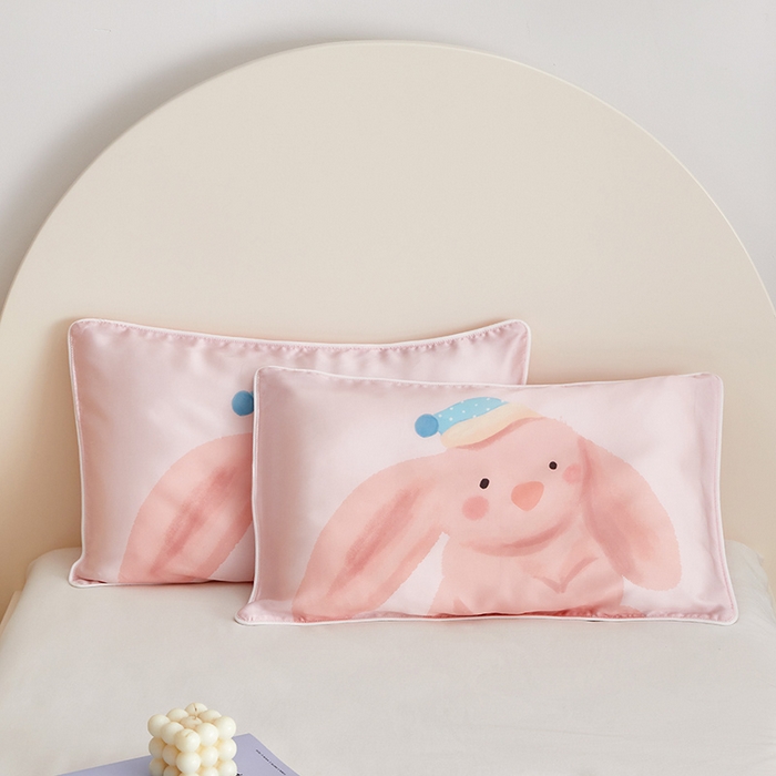 91家纺网 家纺一手货源 找家纺 （总）荷马之梦  2025新款系列——A类60s原创手绘卡通儿童枕套