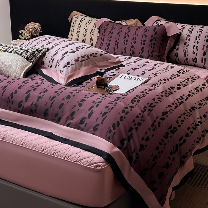 91家纺网 家纺一手货源 找家纺 （总）2025夏季A类天丝棉夹棉床盖床笠四件套全棉纯棉纯色长绒棉真丝保护罩高级感全工艺床上用品