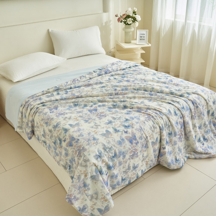 91家纺网 家纺一手货源 找家纺 （总）子由家居 2025新款5D凉感大豆夏被