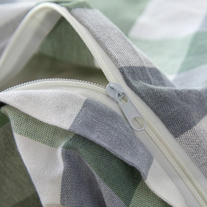 91家纺网 家纺一手货源 找家纺 金泰莱 2025新款色织老粗布四件套全棉四件套纯棉四件套 森眸