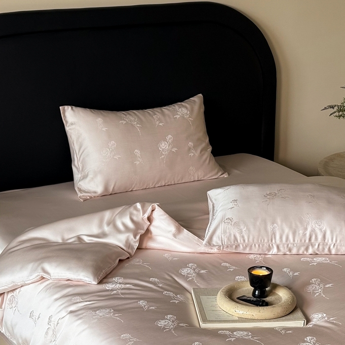 91家纺网 家纺一手货源 找家纺 （总）FORTWO2025新款60支兰精天丝浮雕提花四件套		