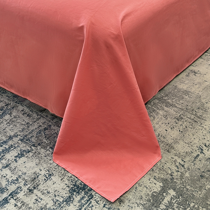 91家纺网 家纺一手货源 找家纺 （总）宇彬家纺 2025直播新款13374全棉纯棉母婴级压线一字绣纯色刺绣四件套全棉纯棉贡缎新疆长绒字母款铂金系列