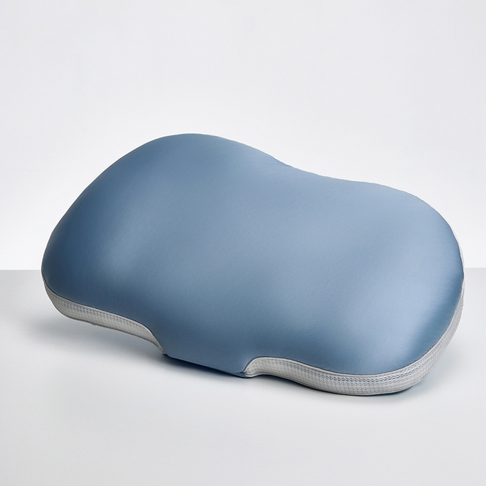 91家纺网 家纺一手货源 找家纺 （总）昕科 2025新款丝光绵豆枕-异型护颈椭圆枕头羽丝棉成人颈椎枕芯