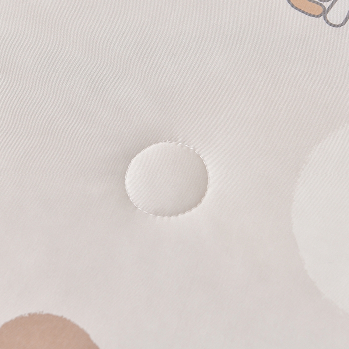 91家纺网 家纺一手货源 找家纺 畅畅家纺 2025新款夏季凉感丝印花足球花凉席夏被夏凉被空调被四件套 足球花-可爱小熊