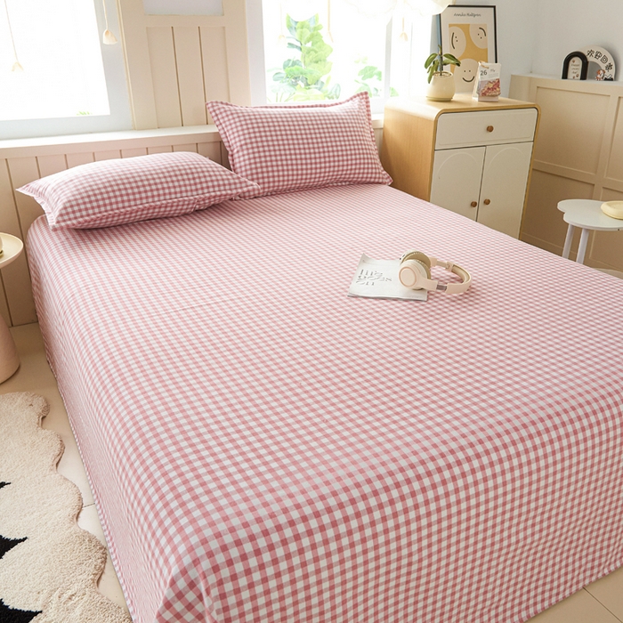 91家纺网 家纺一手货源 找家纺 （总）金泰莱 2025新款色织老粗布四件套全棉四件套纯棉四件套