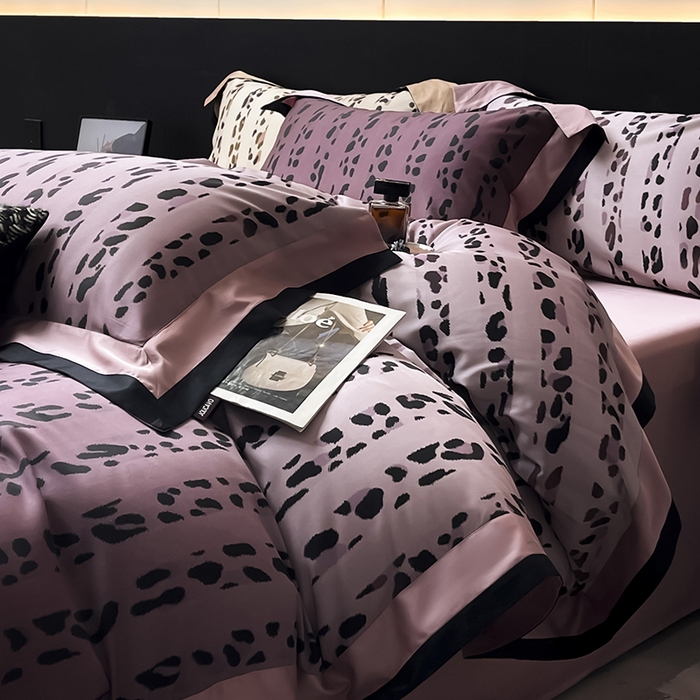 91家纺网 家纺一手货源 找家纺 （总）2025夏季A类天丝棉夹棉床盖床笠四件套全棉纯棉纯色长绒棉真丝保护罩高级感全工艺床上用品