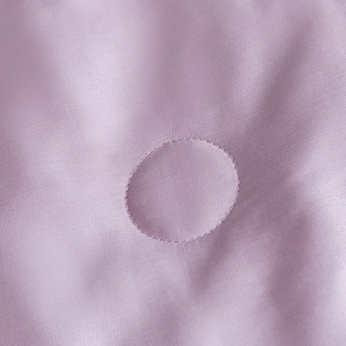 91家纺网 家纺一手货源 找家纺 爱彼家纺 2025夏季新款麻绳款冰丝夏被夏凉被空调被四件套-风格一 麻绳款夏被-风信紫+青灰