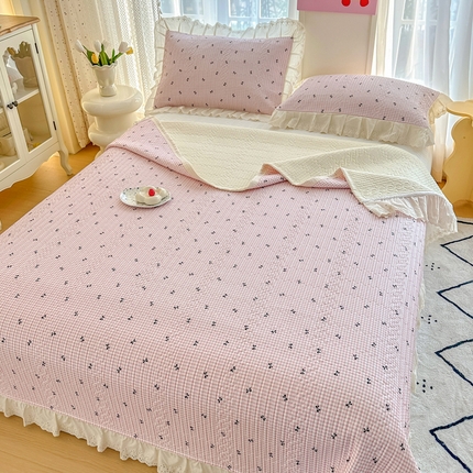 91家纺网 家纺一手货源 找家纺 （总）岚吉家纺 2025新款莫代尔印花床盖