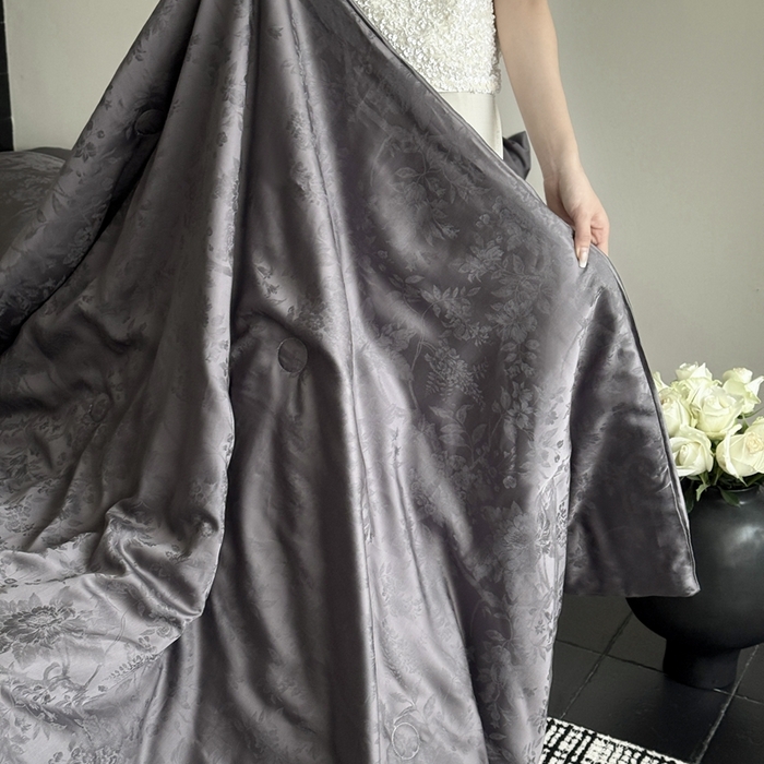 91家纺网 家纺一手货源 找家纺 鹿班家居 2025年夏季60S莱赛尔提花夏被系列-原野【标准会员-20元】 原野-深灰