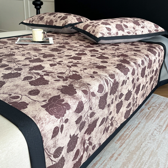 91家纺网 家纺一手货源 找家纺 （总）久云居 2025新款凉感冰藤凉席三件套凉席席子