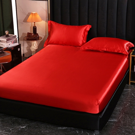 91家纺网 家纺一手货源 找家纺 【蒂梵熙家纺】床笠 2025新款夏季高端床笠轻奢丝滑裸睡丝绸床垫保护套 冰丝豹纹水洗真丝天丝床笠单件