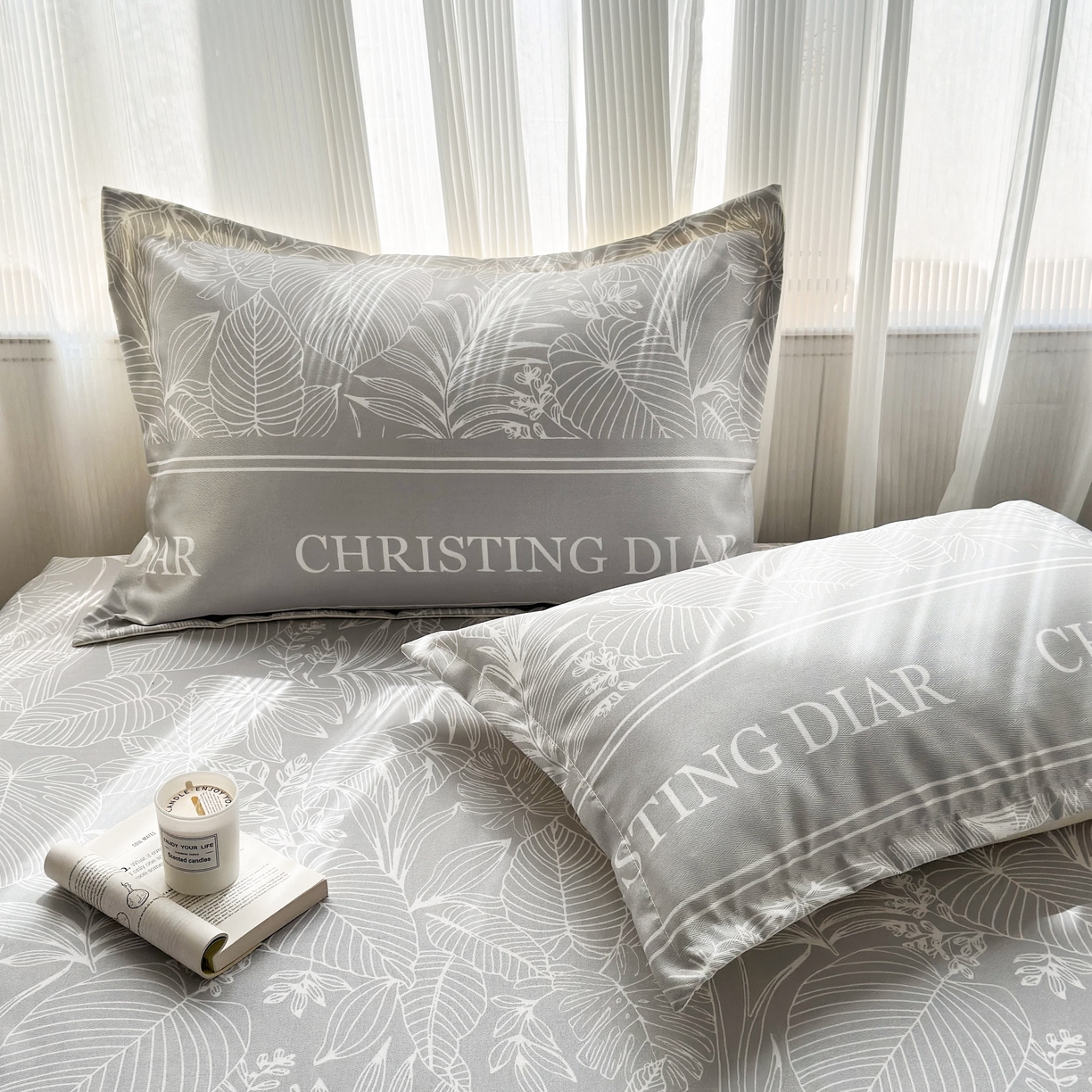 91家纺网 家纺一手货源 找家纺 （总）乐居家纺 2025新款亲肤舒适活性印染水洗冰丝床笠