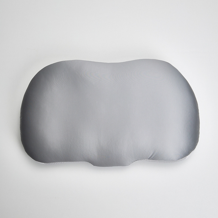 91家纺网 家纺一手货源 找家纺 昕科 2025新款丝光绵豆枕-异型护颈椭圆枕头羽丝棉成人颈椎枕芯 丝光绵豆枕-灰色 