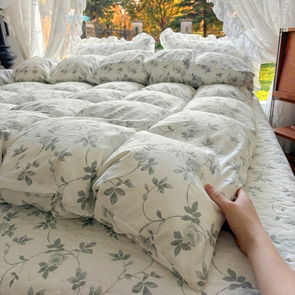 91家纺网 家纺一手货源 找家纺 （总）韩秀家纺 单被套被单超柔糯糯水洗棉被套针织双层纱被套