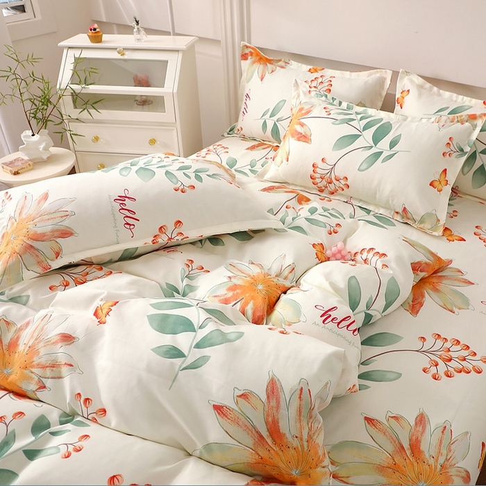 91家纺网 家纺一手货源 找家纺 北部居 2025新款加厚化纤单被套