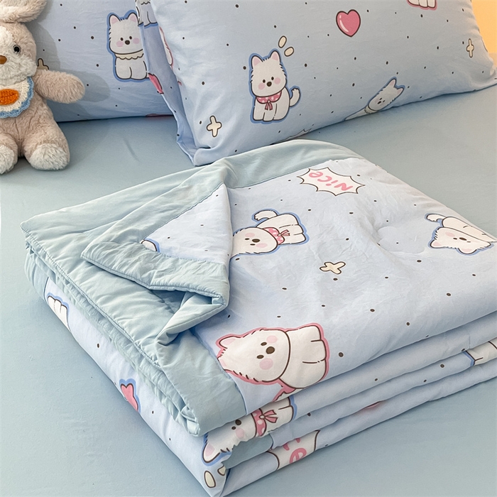 91家纺网 家纺一手货源 找家纺 （总）美梦里 2025新款A类水洗棉棉花夏被 夏凉被空调被