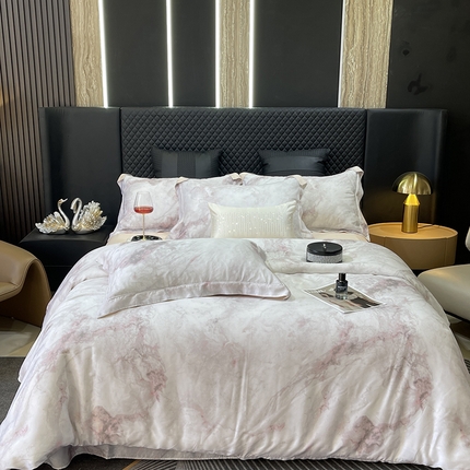 91家纺网 家纺一手货源 找家纺 （总）莱豫2025新款50支莱赛尔天丝四件套