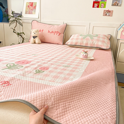 91家纺网 家纺一手货源 找家纺 （总）川悦生活 2025新款大版冰豆豆凉豆豆凉席