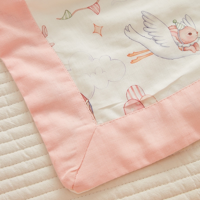 91家纺网 家纺一手货源 找家纺 嗨生活 2025年新品天竹系列A类竹纤维四层纱儿童盖毯 幼儿园夏被夏凉被空调被 热气球