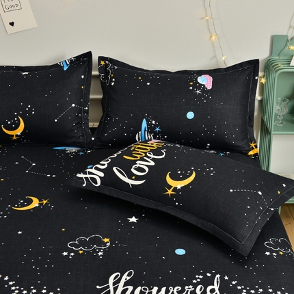 91家纺网 家纺一手货源 找家纺 （总）北部居2025新款加厚印花系列--单枕套