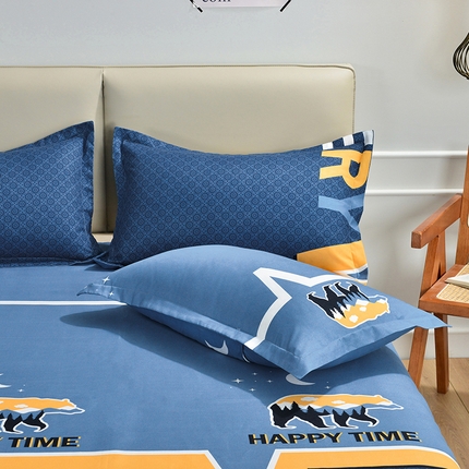 91家纺网 家纺一手货源 找家纺 （总）北部居2025新款加厚印花系列--单枕套