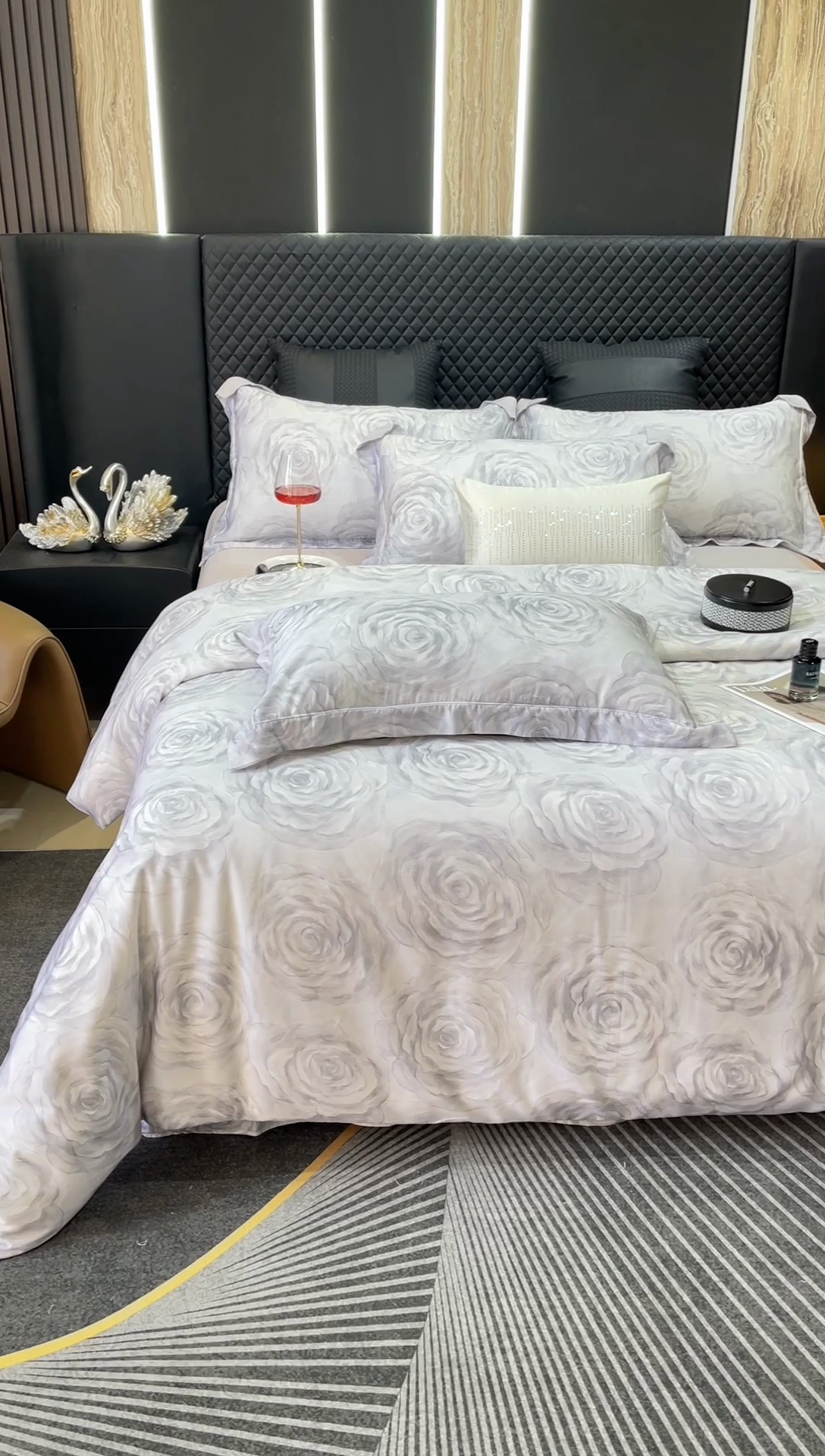 91家纺网 家纺一手货源 找家纺 （总）莱豫2025新款50支莱赛尔天丝四件套