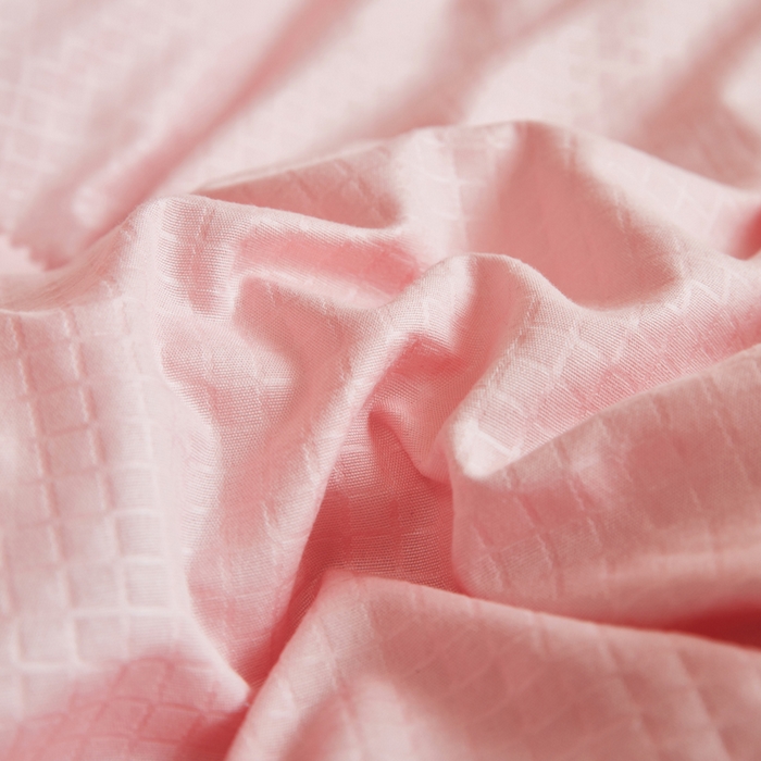 91家纺网 家纺一手货源 找家纺 欧雅搁家纺 2025新款纯色艾草驱蚊夏凉被 少女粉