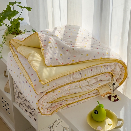 91家纺网 家纺一手货源 找家纺 （总）美派工厂店2025新款水洗邹邹纱夏被