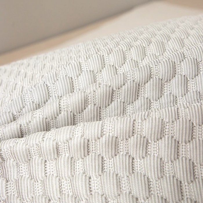 91家纺网 家纺一手货源 找家纺 卓昌枕芯 2025新款夏季凉感豆豆冰丝枕透气网边立体枕头枕芯 灰色