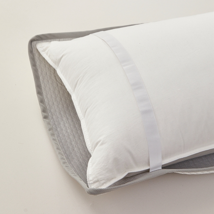 91家纺网 家纺一手货源 找家纺 翎盈家纺 2025新款夏季卡通凉感冰豆豆枕巾可水洗枕头巾单枕巾 卡皮巴拉灰52x76cm/只