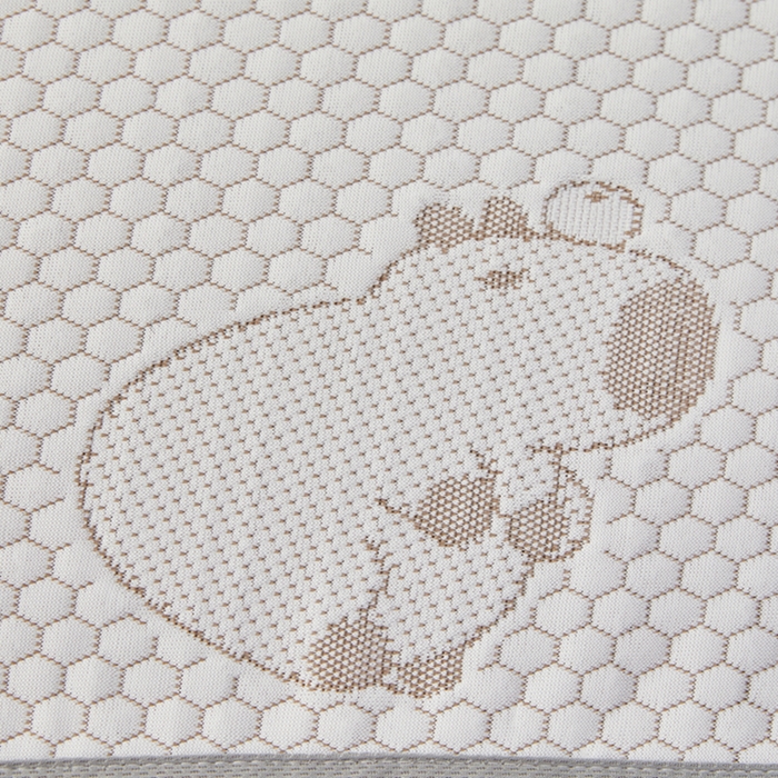 91家纺网 家纺一手货源 找家纺 翎盈家纺 2025新款夏季卡通凉感冰豆豆枕巾可水洗枕头巾单枕巾 卡皮巴拉咖52x76cm/只