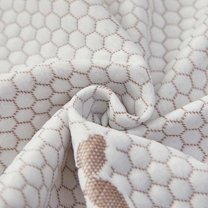 91家纺网 家纺一手货源 找家纺 翎盈家纺 2025新款夏季卡通凉感冰豆豆枕巾可水洗枕头巾单枕巾 小熊咖52x76cm/只