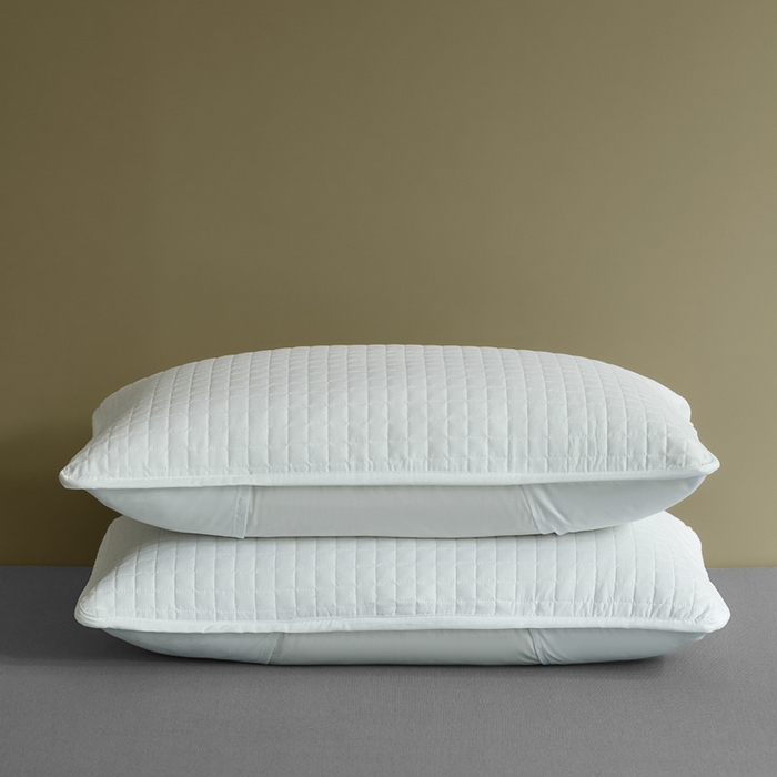 91家纺网 家纺一手货源 找家纺 卓昌枕芯 2025新款夹棉隔脏枕套 隔离-白