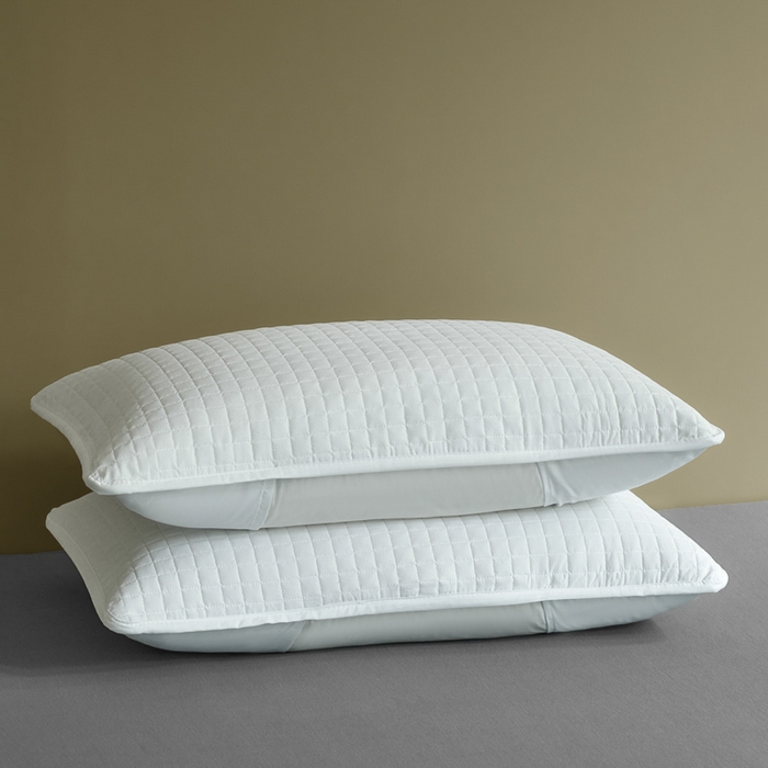 91家纺网 家纺一手货源 找家纺 卓昌枕芯 2025新款夹棉隔脏枕套 隔离-白