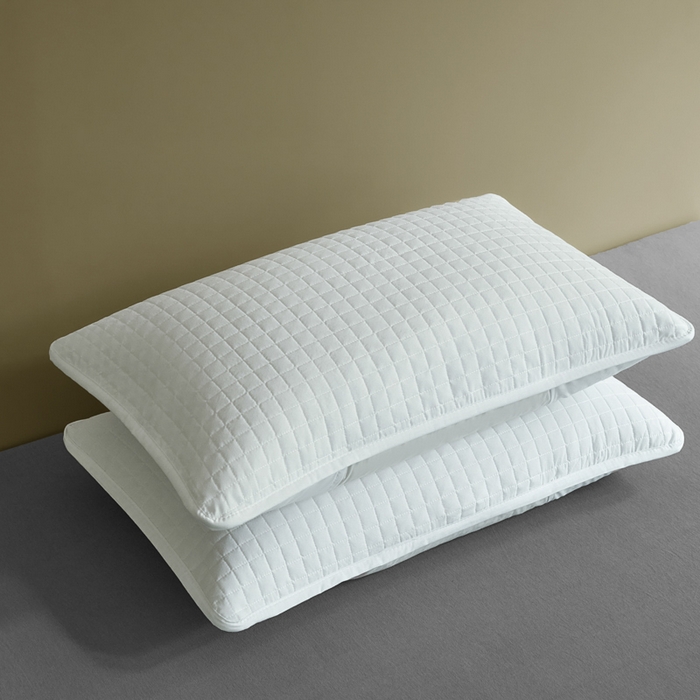 91家纺网 家纺一手货源 找家纺 卓昌枕芯 2025新款夹棉隔脏枕套 隔离-白