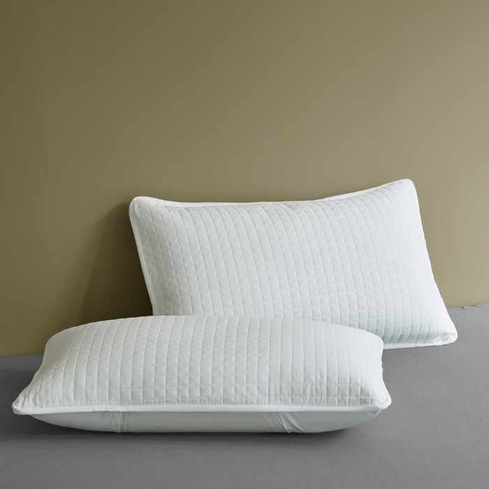 91家纺网 家纺一手货源 找家纺 卓昌枕芯 2025新款夹棉隔脏枕套 隔离-白