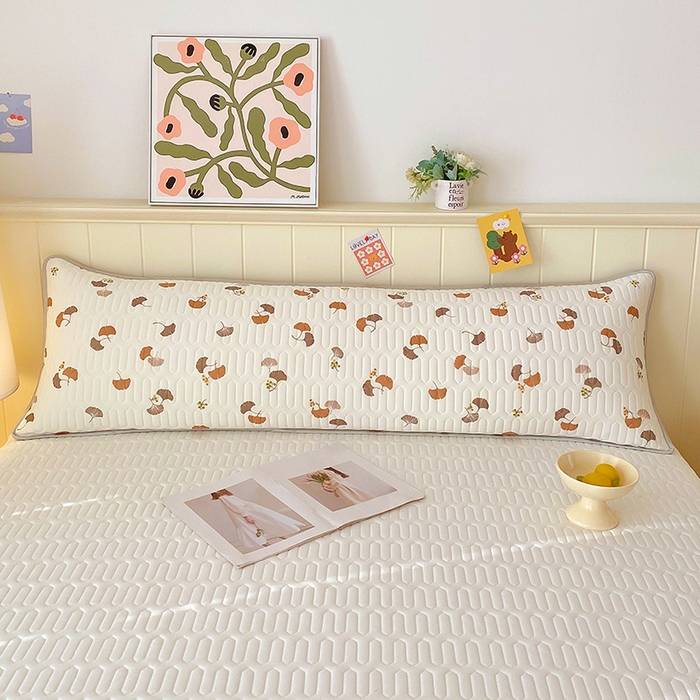 91家纺网 家纺一手货源 找家纺 芯宜佳 2025年新款A类乳胶凉感丝枕套 自然之韵