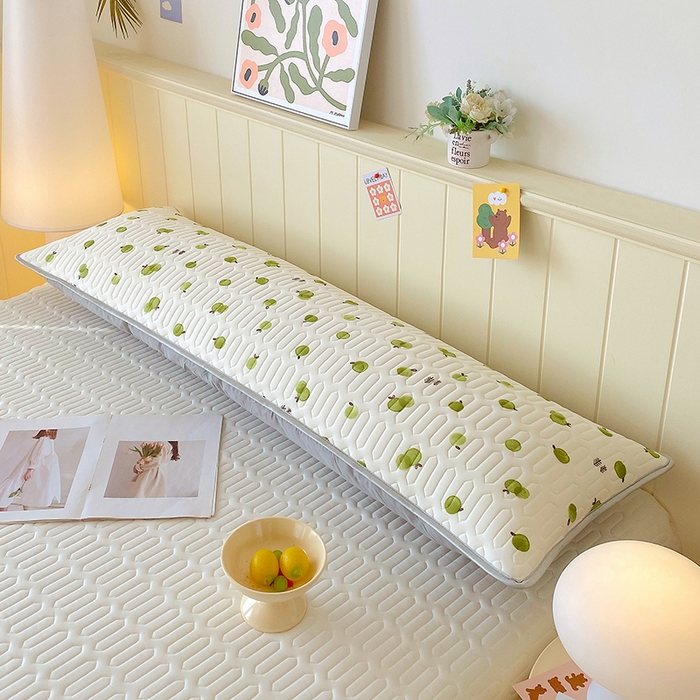 91家纺网 家纺一手货源 找家纺 芯宜佳 2025年新款A类乳胶凉感丝枕套 果香四溢